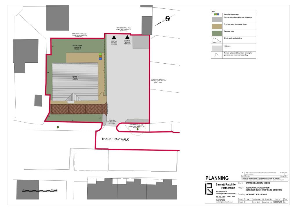 Thackeray Walk, Stafford, Staffordshire, ST17 9SE